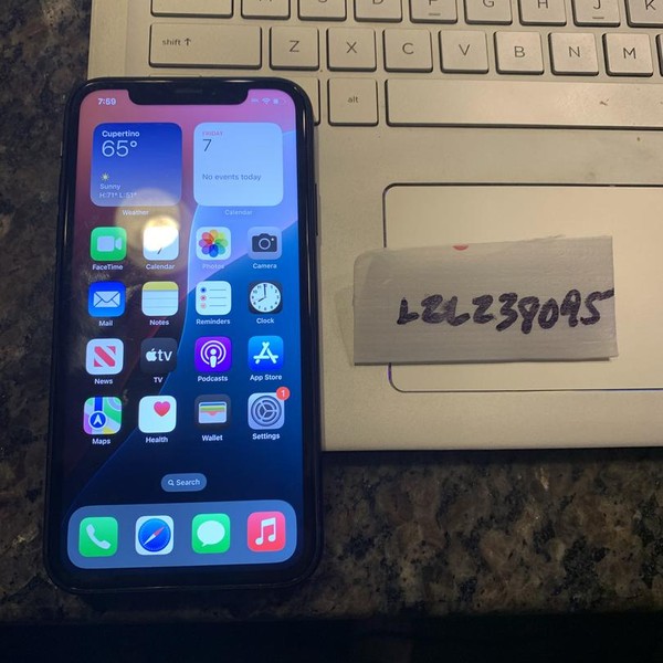 Apple iPhone Xr - Unlocked, 128 GB, Black, A1984