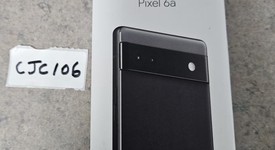 Mint
													Google Pixel 6a - TracFone, Charcoal, 128 GB, 6 GB, GX7AS, photo 1 of 3