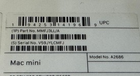 Good
													Mac mini 2023 - Apple M2, 256 GB, 8 GB, 1 Gigabit Ethernet, photo 3 of 4