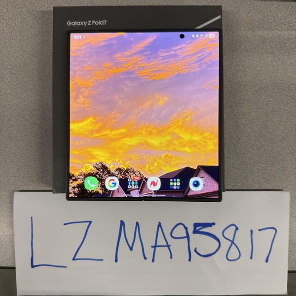 Samsung Galaxy Z Fold7 - Unlocked, 256 GB, Jetblack, 12 GB, SM-F966U1