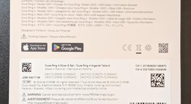 New
													Oura Ring Gen 4 - Silver, Size 8, photo 3 of 4