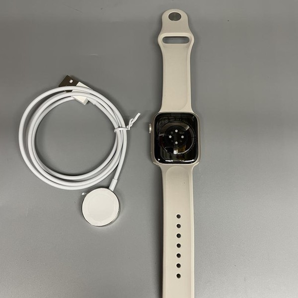 Apple Watch Series 8 45mm - Unlocked, Starlight, A2774 - Cellular, Aluminum