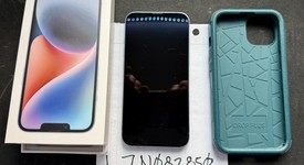 Good
													Apple iPhone 14 - Unlocked, Blue, 128 GB, A2649, photo 1 of 6