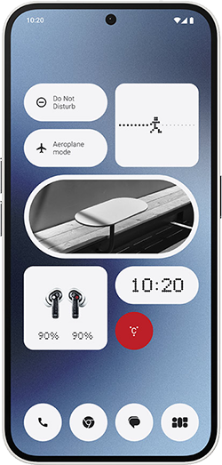 Nothing Phone (2a) - Unlocked, 256 GB, Gray, 12 GB