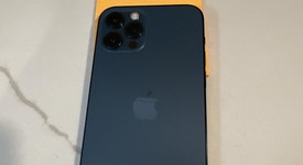 Good
													Apple iPhone 12 Pro - Unlocked, Pacific Blue, 128 GB, A2341, photo 3 of 8
