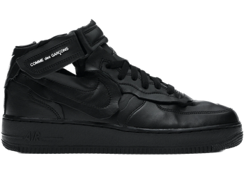 Nike Air Force 1 Mid Comme des Garcons Black for sale