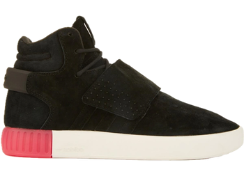 adidas Tubular Invader Strap Core Black Shock Pink (Women's) for sale