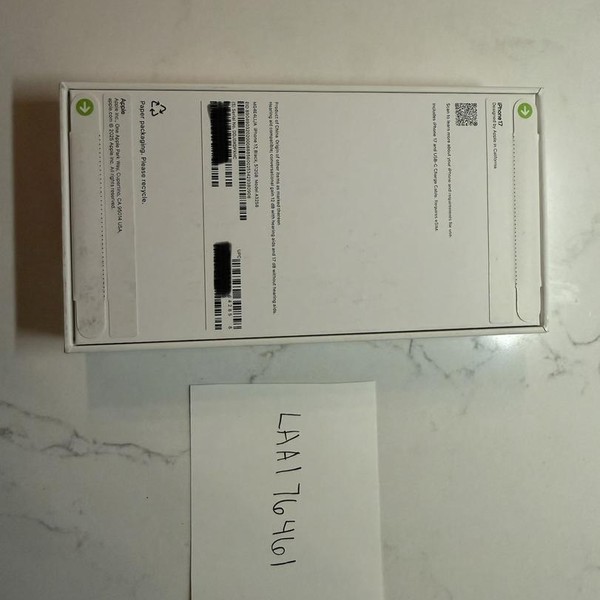 Apple iPhone 17 - Unlocked, 512 GB, Black, A3258