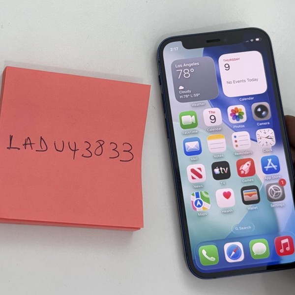 Apple iPhone 12 Mini - Unlocked, 64 GB, Blue, A2176