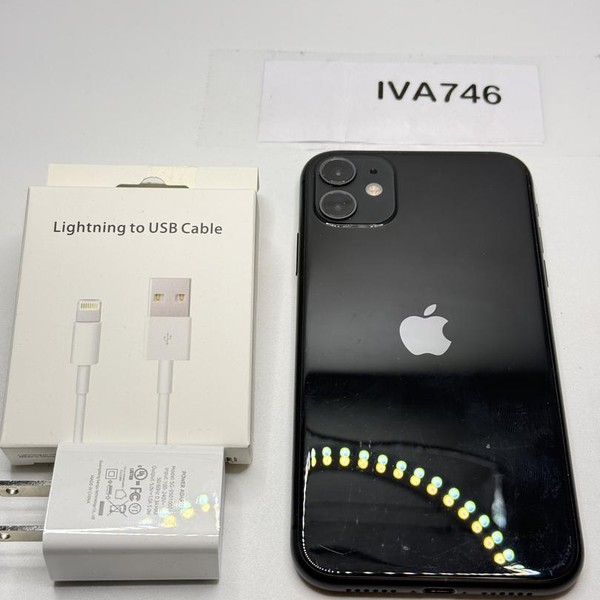 Apple iPhone 11 - Unlocked, 64 GB, Black, A2111