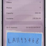 Mint Apple iPhone 17 - Unlocked, 256 GB, Lavender, A3258