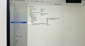 Good
													MacBook Air 2022 - 13" - Apple M2, Starlight, 256 GB, 8 GB, photo 4 of 12