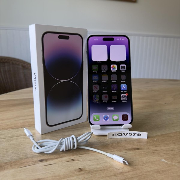 Apple iPhone 14 Pro Max - Unlocked, 256 GB, Purple, A2651