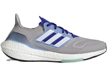 adidas Ultra Boost 22 Grey White Lucid Blue for sale