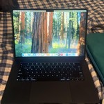 Mint MacBook Air 2025 (M4) - 15 inch - 256 GB, Midnight, 16 GB, Apple M4