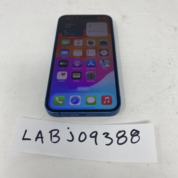 Apple iPhone 13 Mini - Unlocked, 256 GB, Blue, A2481