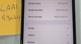 Good
													Apple iPhone SE 3rd Gen 2022 - Unlocked, Midnight, 64 GB, A2595, photo 2 of 8