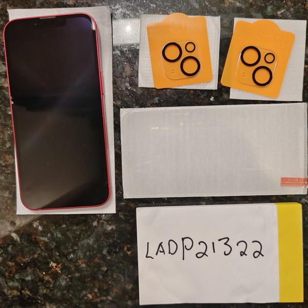 Apple iPhone 13 - T-Mobile, 128 GB, Red, A2482