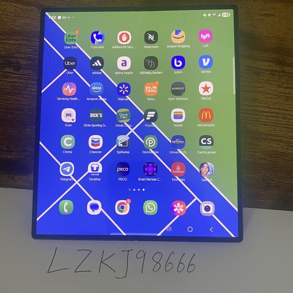 Samsung Galaxy Z Fold6 - Unlocked, 256 GB, Black, 12 GB, SM-F956U1