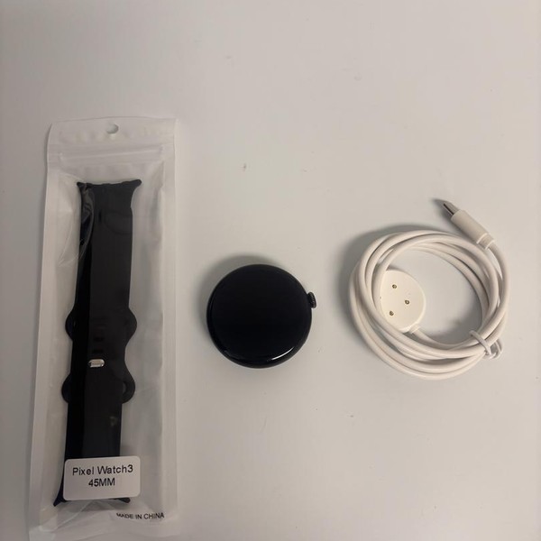 Google Pixel Watch 3 - Verizon, Black, 45mm, LTE