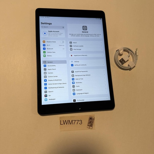 Apple iPad (9th Gen) - Unlocked, 64 GB, Gray, A2603