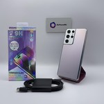 Good Samsung Galaxy S21 Ultra 5G - Unlocked, 128 GB, Silver, 12 GB, SM-G998U1