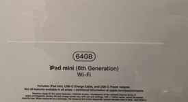 New
													Apple iPad Mini 6th Gen - Wi-Fi, Gray, 64 GB, A2567, photo 4 of 4
