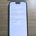 Mint Apple iPhone 16 - Unlocked, 128 GB, Black, A3081