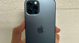 Mint
													Apple iPhone 12 Pro - Unlocked, Pacific Blue, 256 GB, A2341, photo 4 of 9