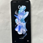 Fair Samsung Galaxy Z Flip4 5G - Unlocked, 256 GB, Blue, 8 GB, SM-F721U1