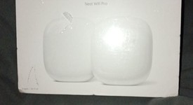 New
													Google Nest Wifi Pro 6e Mesh Router - Snow, 2-Pack, photo 1 of 9