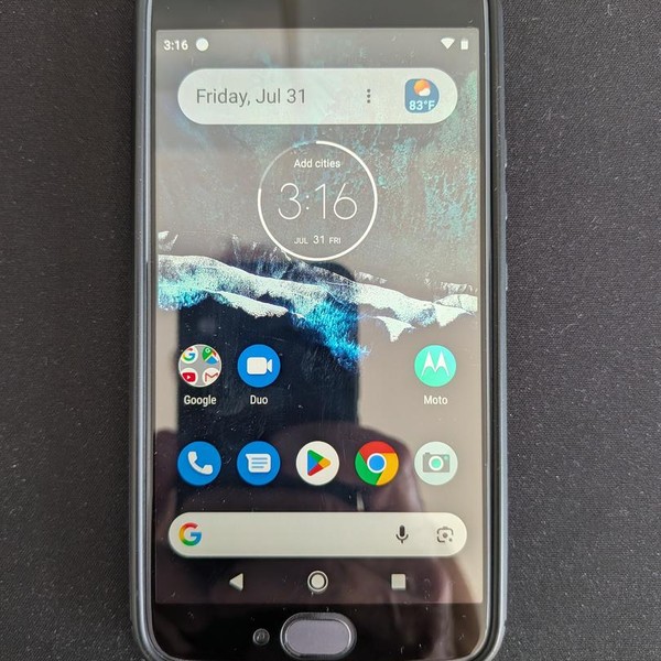 Moto X4 - Unlocked, 64 GB, Blue, 4 GB, Android One