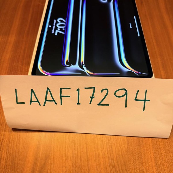 Apple iPad Pro 13 inch (M4) 2024 - Wi-Fi, 1 TB, Black, 16 GB, A2925, Nano-texture Glass