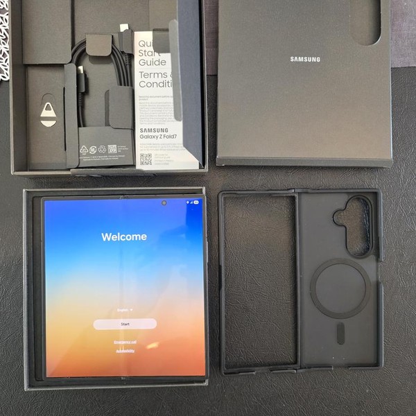 Samsung Galaxy Z Fold7 - Unlocked, 512 GB, Jetblack, 12 GB, SM-F966U1