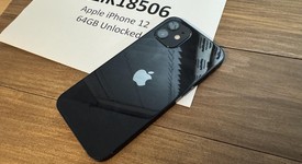 Good
													Apple iPhone 12 - Unlocked, Black, 64 GB, A2172, photo 3 of 6