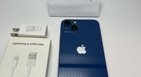 Good
													Apple iPhone 13 - Unlocked, Blue, 128 GB, A2482, photo 4 of 5
