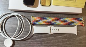 Good
													Apple Watch Series 9 45mm - Unlocked, Gold, A2984 - Cellular, Stainless, photo 1 of 4