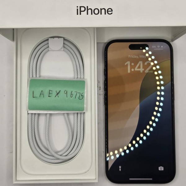 Apple iPhone 16 - Unlocked, 128 GB, Black, A3081