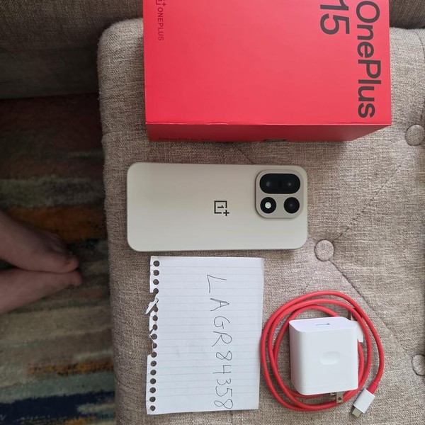 OnePlus 15 - Unlocked, 512 GB, Sand Storm, 16 GB