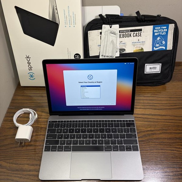 MacBook Retina 2015 - 12 inch - Gray, 512 GB, 8 GB