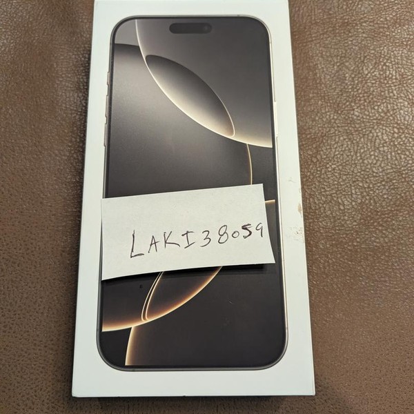 Apple iPhone 16 Pro Max - T-Mobile, 512 GB, Natural, A3084