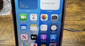 Good
													Apple iPhone 11 - Unlocked, Red, 64 GB, A2111, photo 1 of 7
