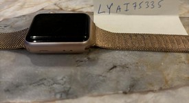 Good
													Apple Watch Series 3 38mm - Unlocked, Gold, A1860, Aluminum, photo 2 of 5