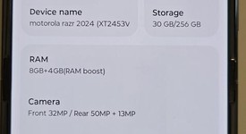 Mint
													Motorola Razr (2024) - Unlocked, Gray, 256 GB, 8 GB, photo 2 of 10