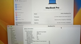 Good
													MacBook Pro 2020 - 13" - I7, Gray, 512 GB, 16 GB, photo 5 of 15