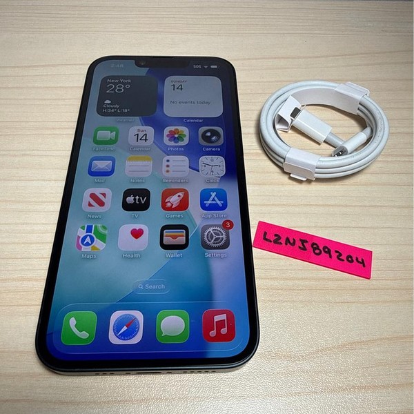 Apple iPhone 14 - Unlocked, 128 GB, Midnight, A2649