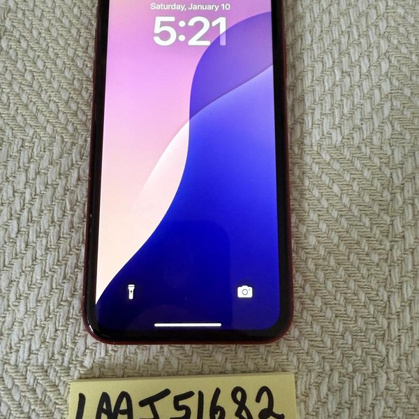 Apple iPhone Xr - Unlocked, 64 GB, Red, A1984