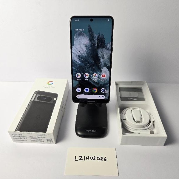 Google Pixel 8 Pro - Unlocked, 128 GB, Obsidian, 12 GB, G1MNW, mmWave 5G