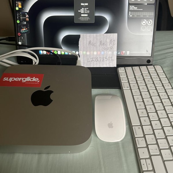 Mac mini 2023 - 256 GB, 8 GB, Apple M2, 1 Gigabit Ethernet