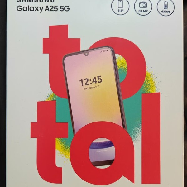 Samsung Galaxy A25 5G - Unlocked, 128 GB, Black & Blue, 6 GB